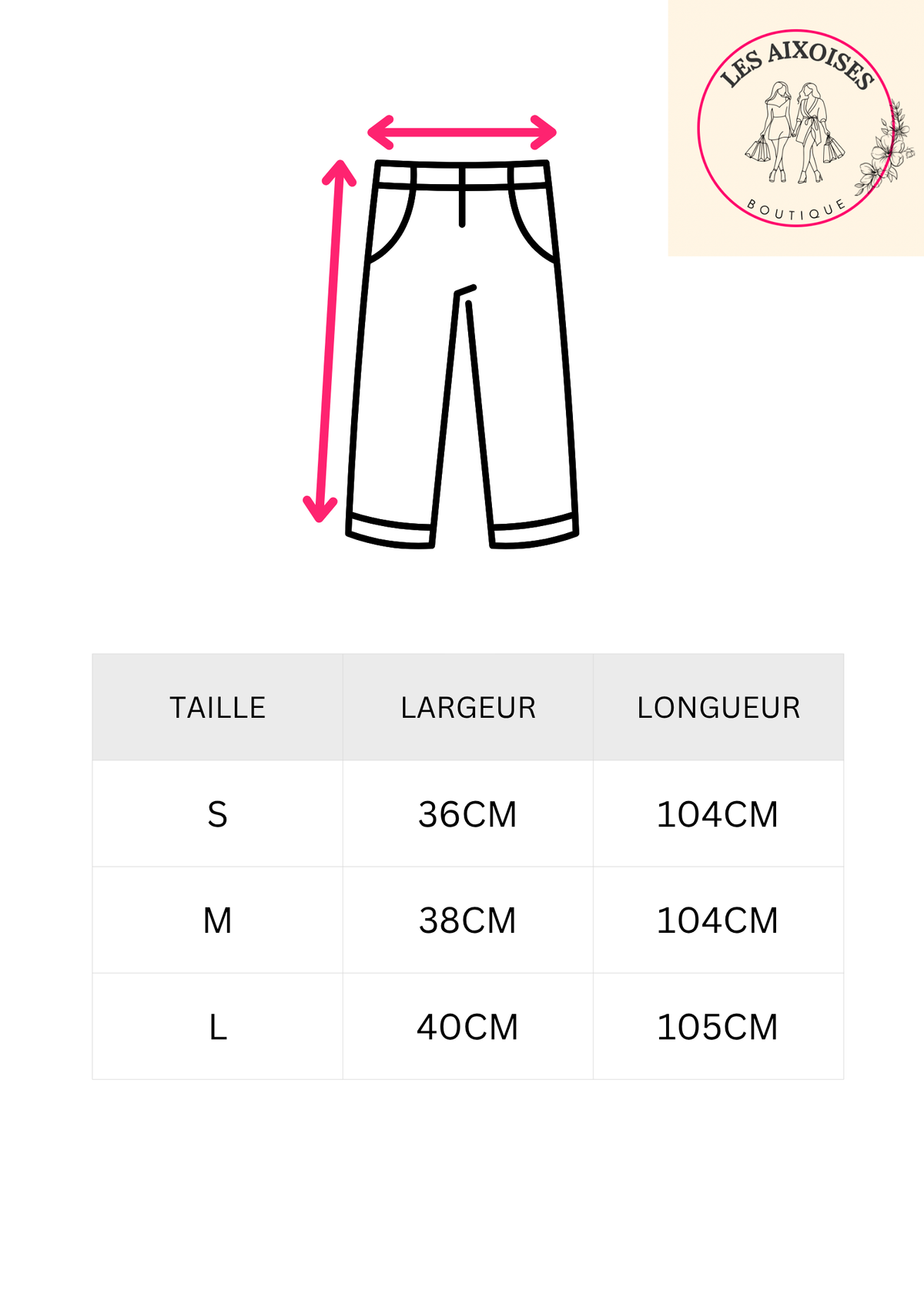 pantalon noir élégant – Elisa