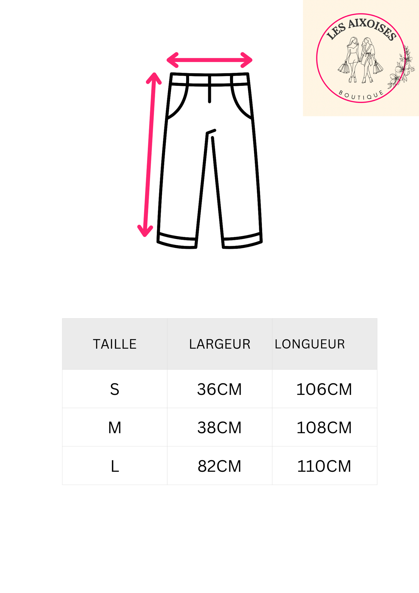 Pantalon argenté Manon