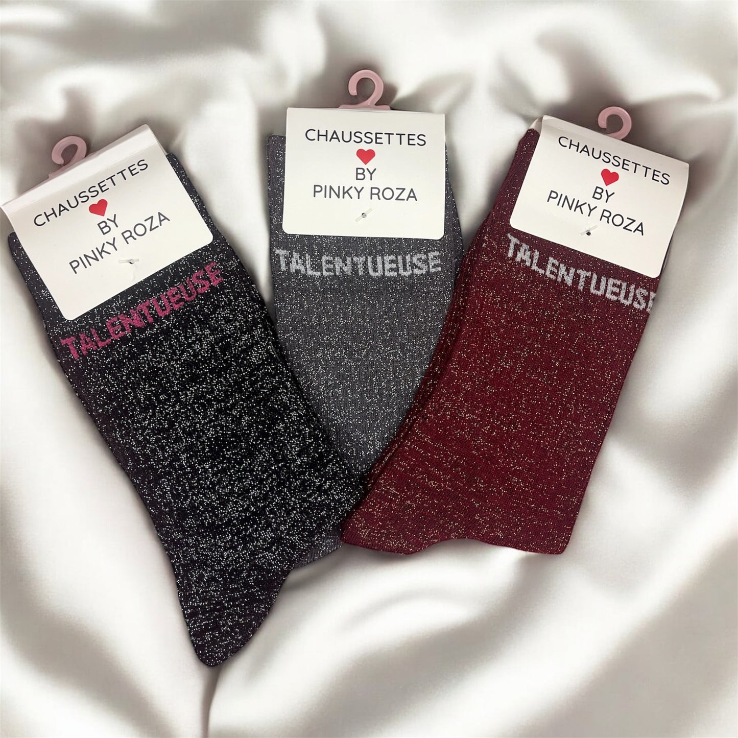 Chaussettes à Paillettes Talentueuse
