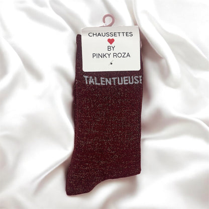 Chaussettes à Paillettes Talentueuse
