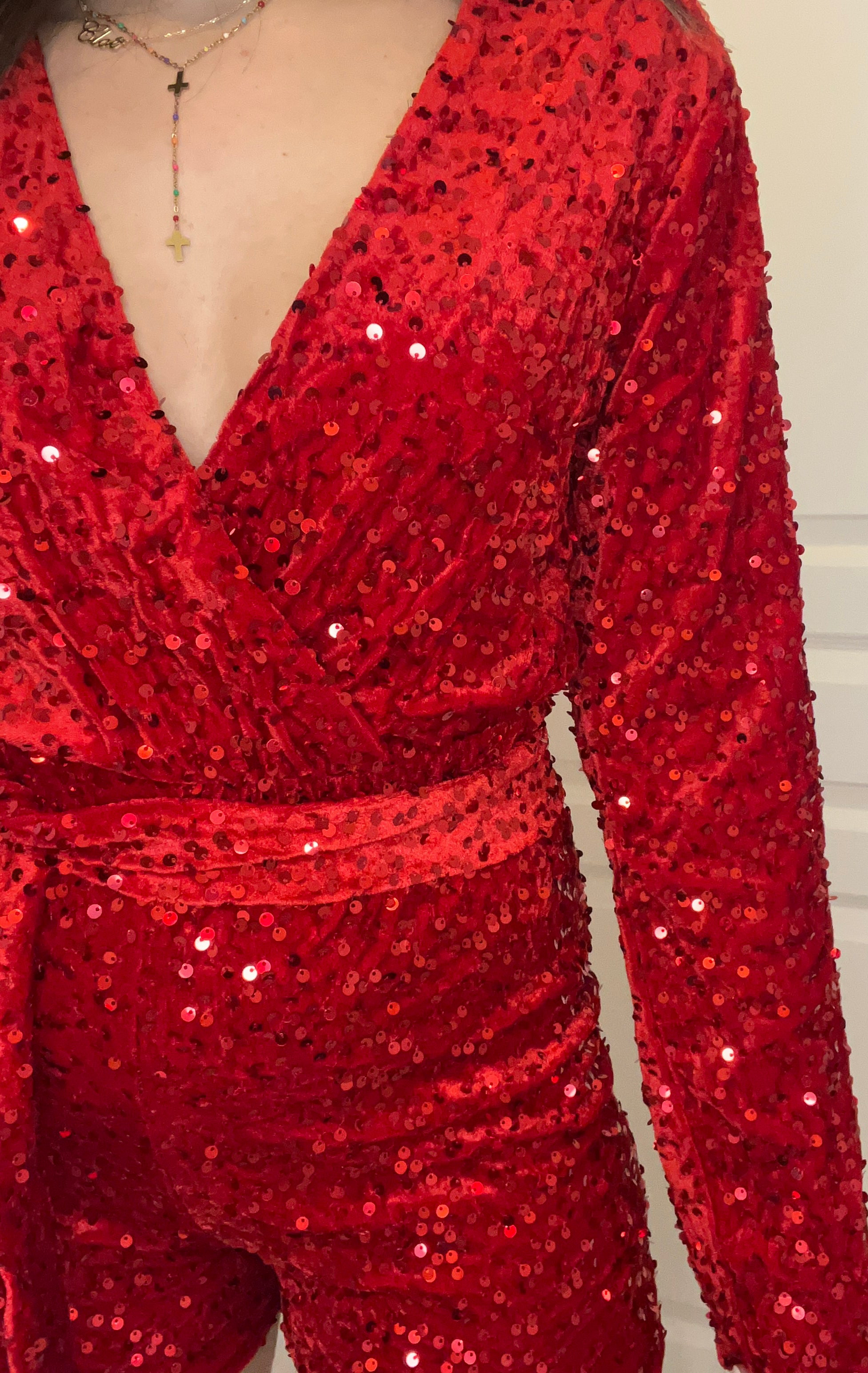 Combinaison à sequins