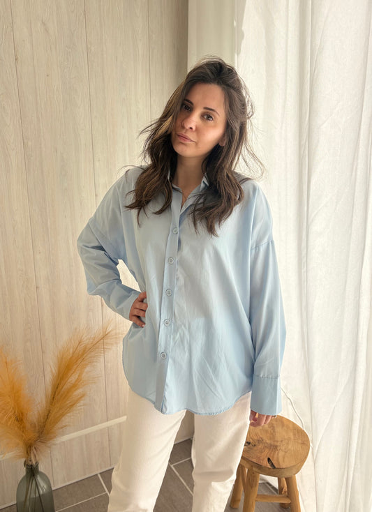 Chemise Oversize bleu Baby