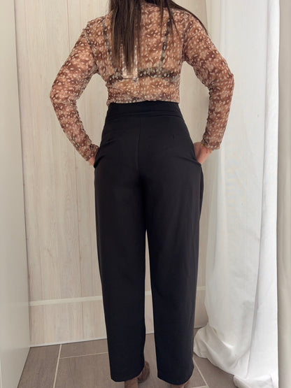 pantalon noir élégant – Elisa