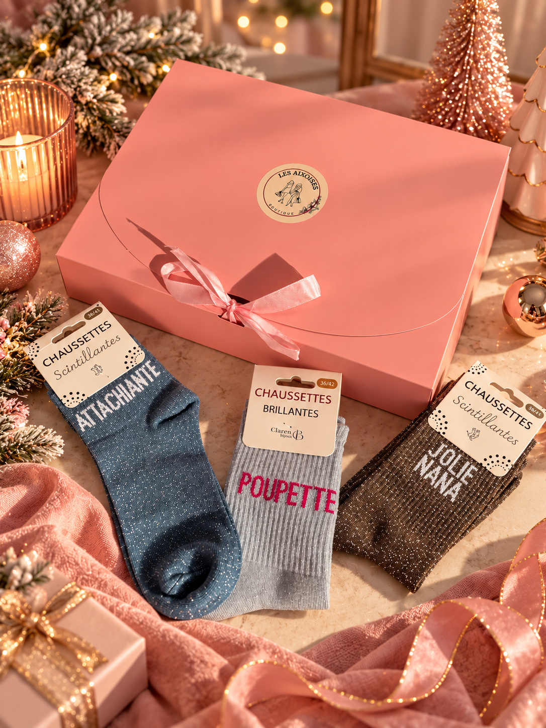 Calendrier de l’Avent spécial chaussettes