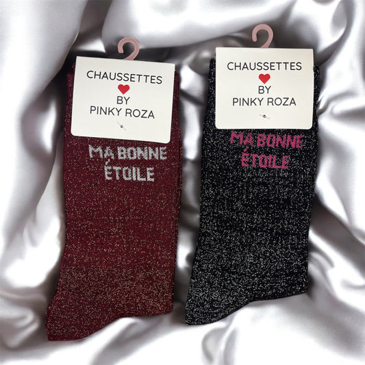 Chaussettes à Paillettes Ma Bonne étoile