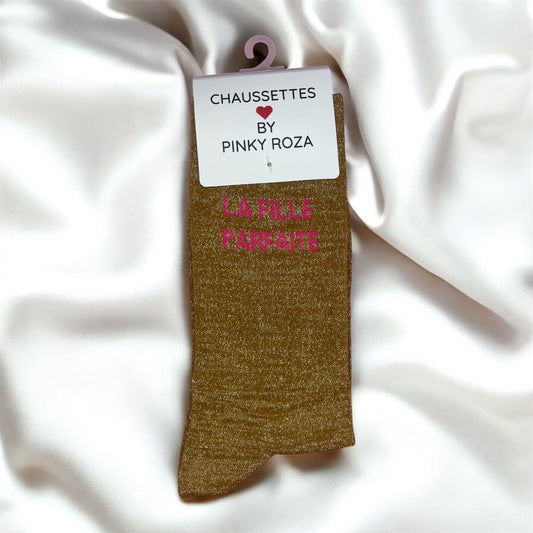 Chaussettes à Paillettes La fille Parfaite