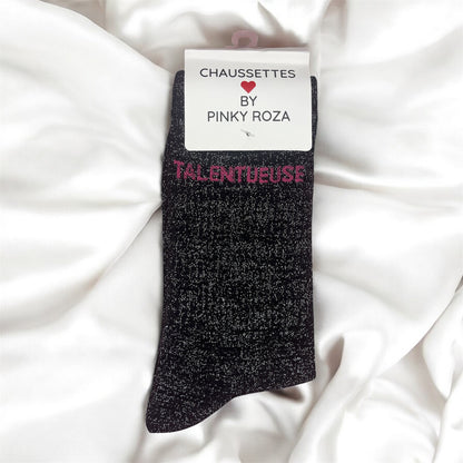 Chaussettes à Paillettes Talentueuse