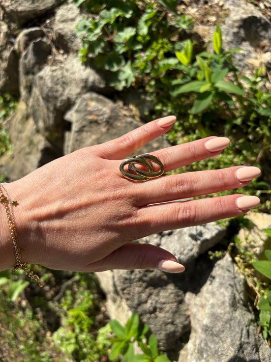 ✨ Bague Golden Loop ✨