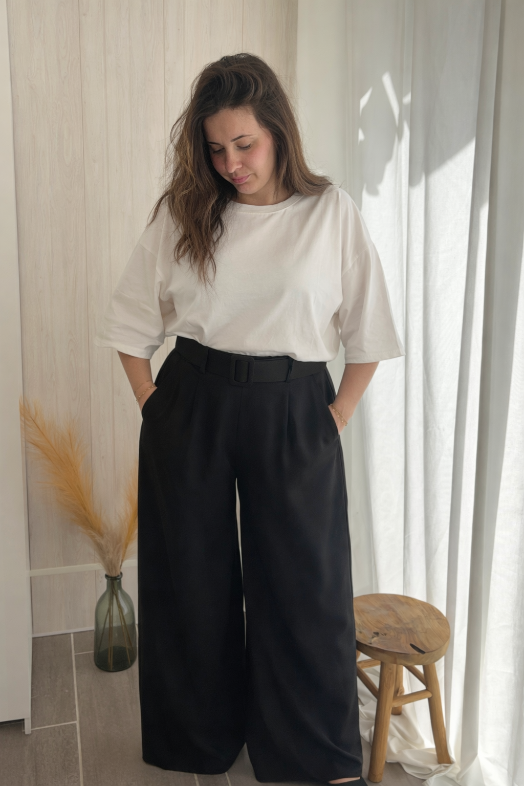 ✨ Pantalon palazzo noir ✨