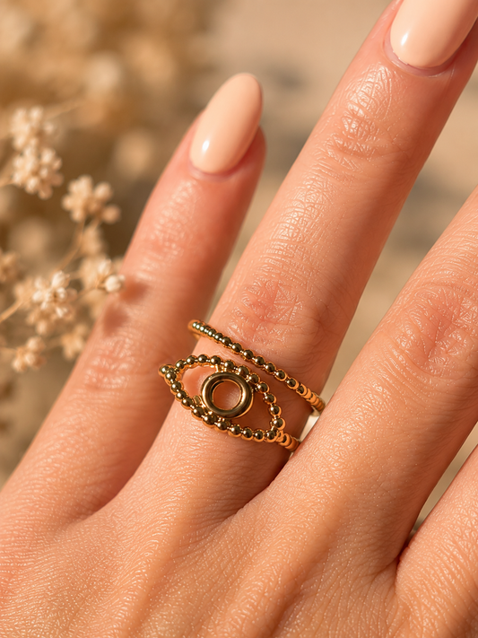 ✨ Bague Golden Eye ✨