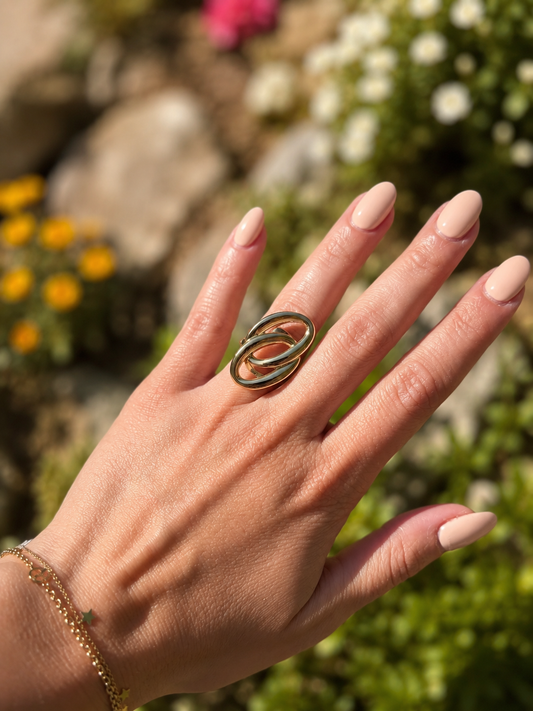 ✨ Bague Golden Loop ✨