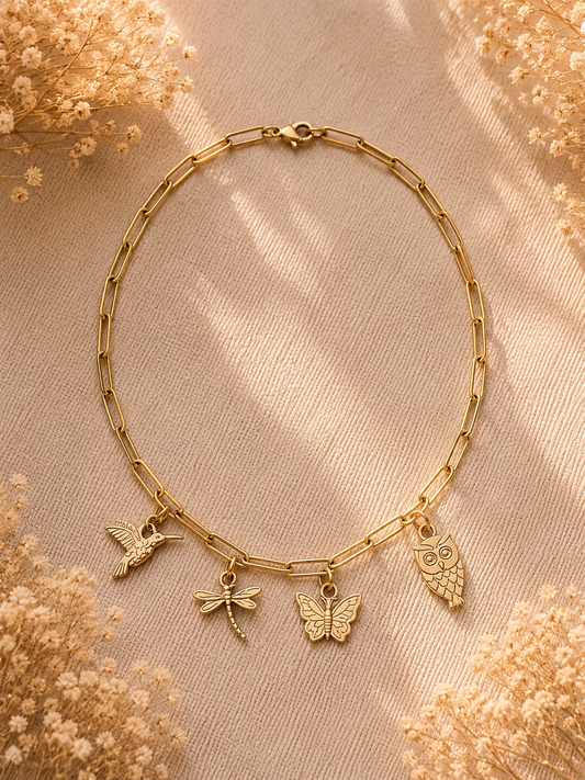 ✨ Collier Golden Nature ✨