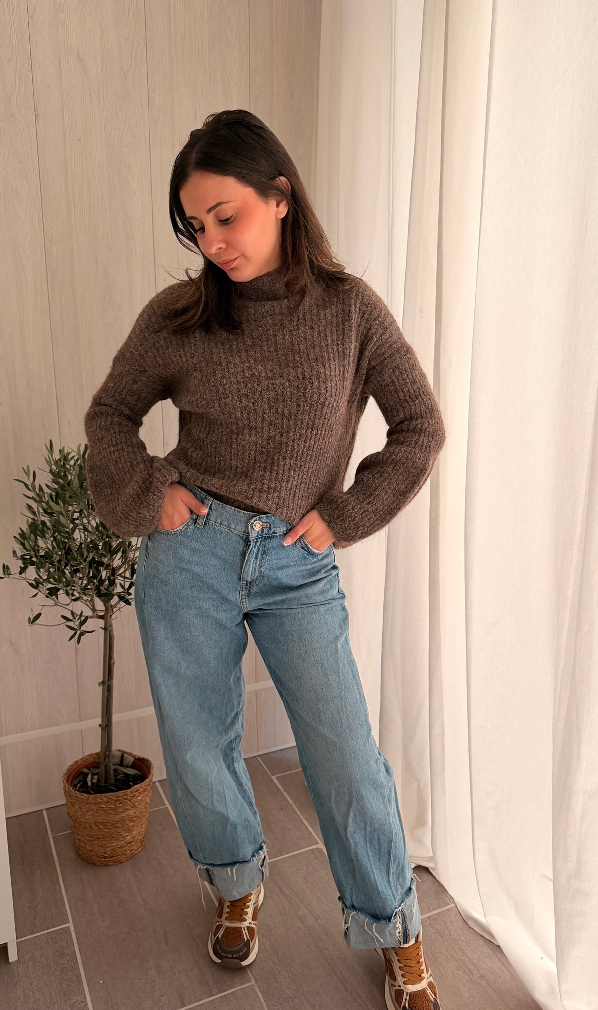 Pull Mocha – Douceur & Élégance