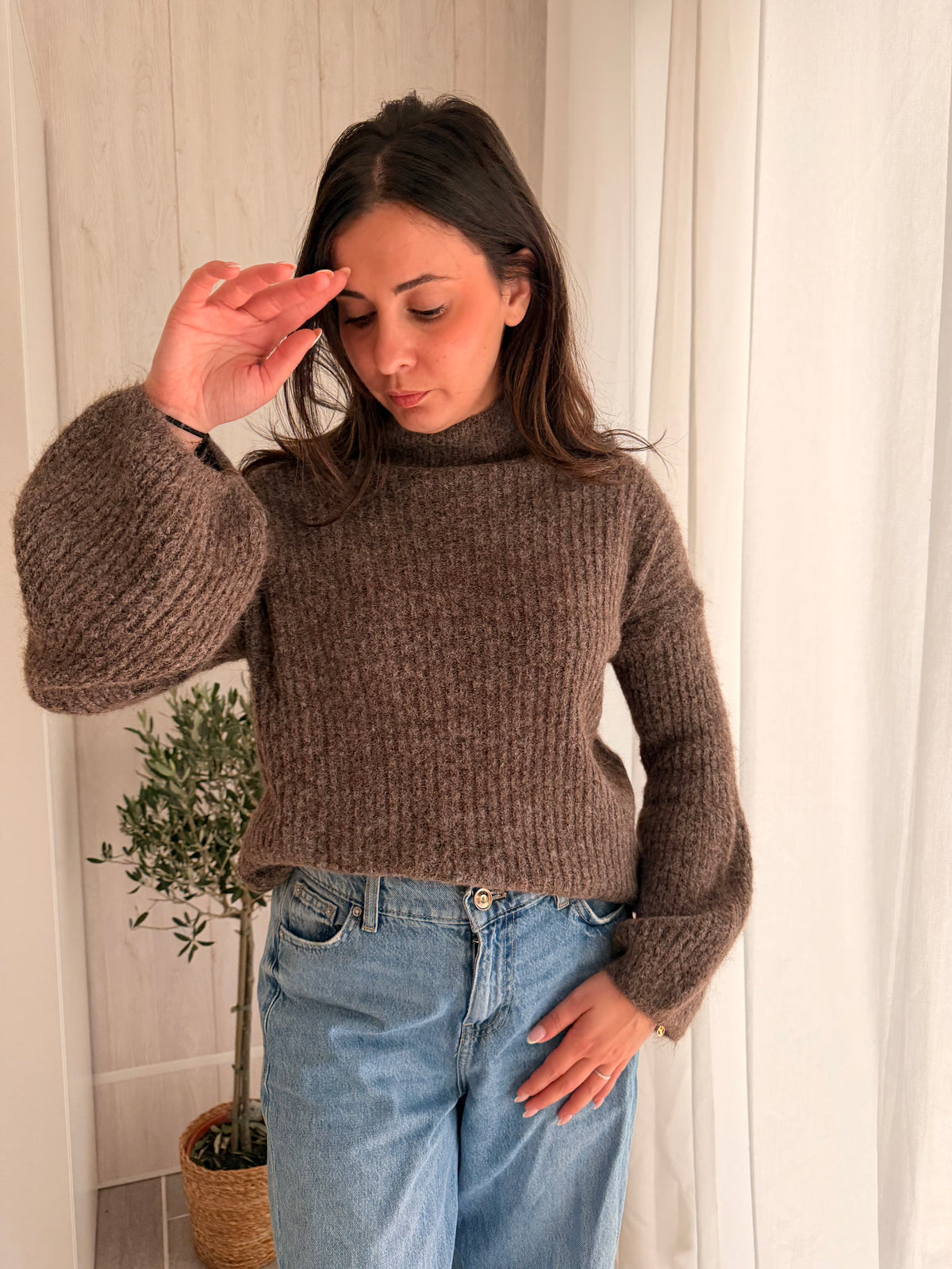 Pull Mocha – Douceur & Élégance